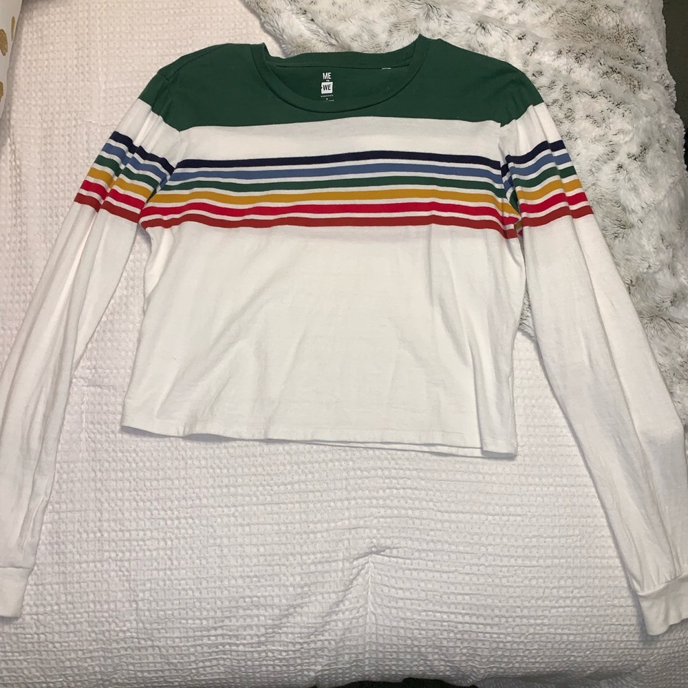 PacSun Long Sleeve Cropped Shirt